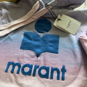 Isabel Marant Etoile Logo Hoodie (sz40)